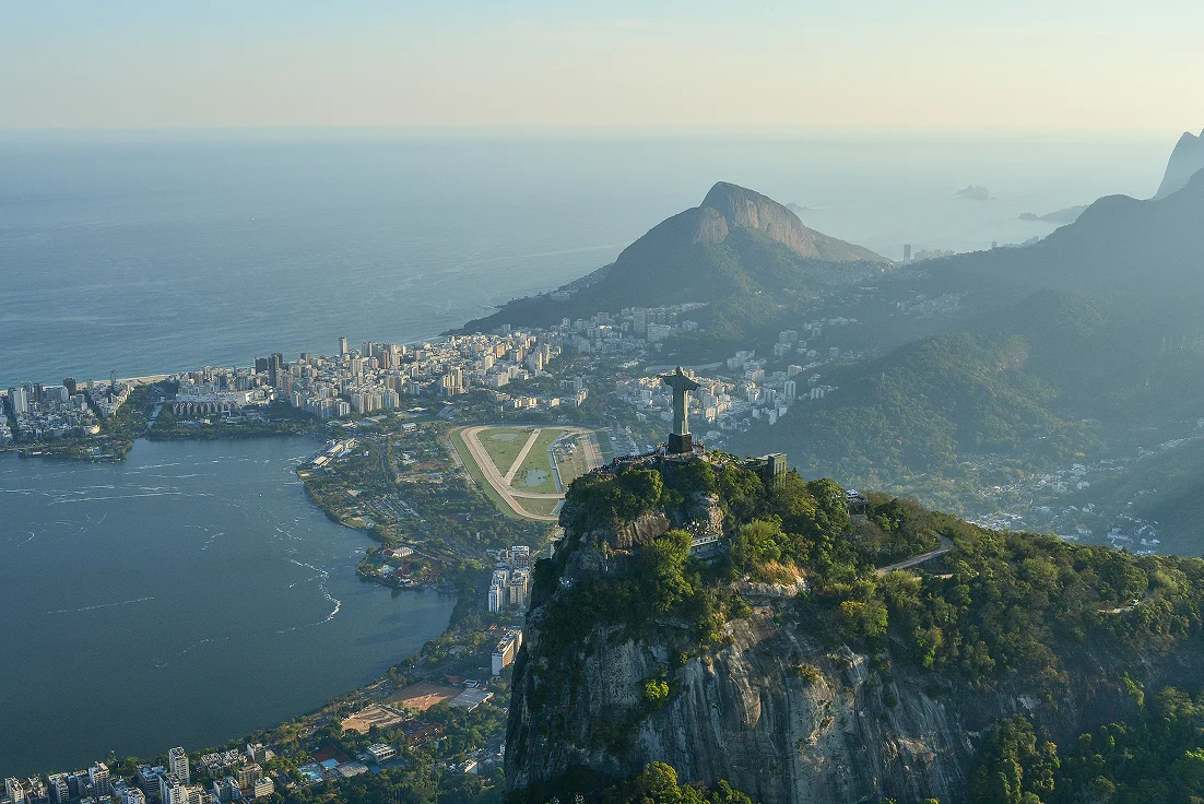A bird's eye view of rio de janeiro